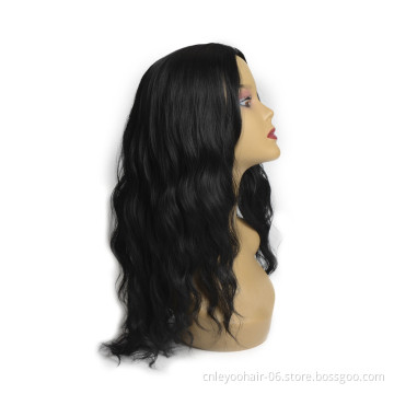 20 Inch cheap natural women natural straight lace front closure human hair kinky curly long wigs